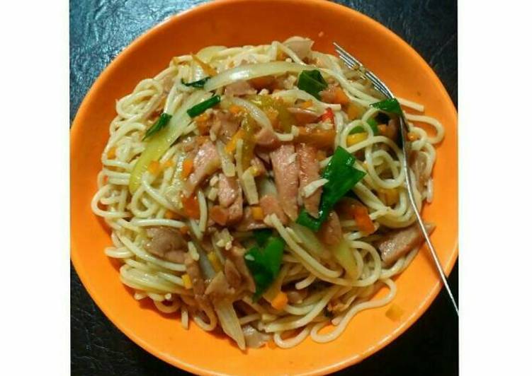 resep Spaghetti Oriental