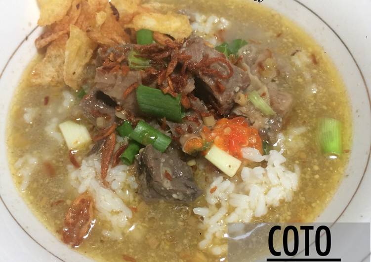 Resep Coto makassar - Selly Mutiara Restika