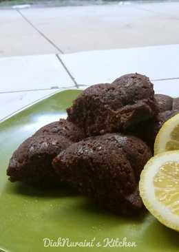 ChocoBa Oat Brownies (camilan diet)