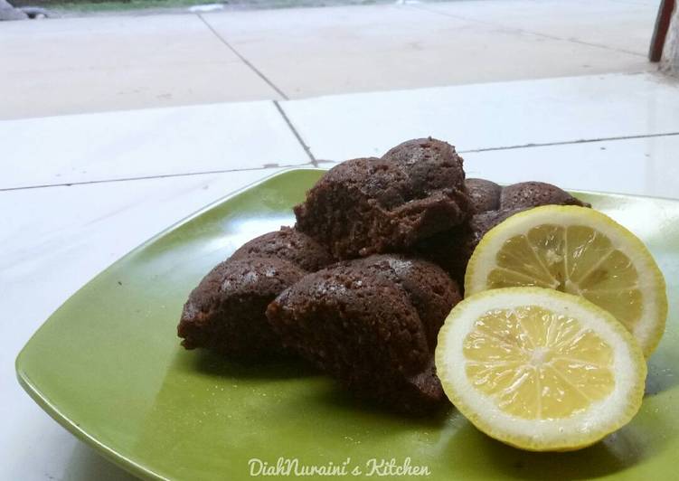 resep ChocoBa Oat Brownies (camilan diet)