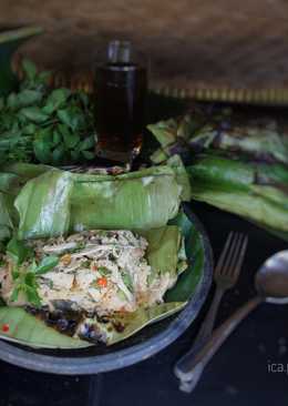 Nasi bakar ayam jamur (source @anitajoyo)