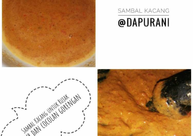 resep Bumbu Kacang / Sambal Kacang untuk Rujak