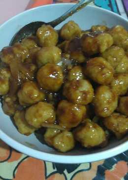 Bakso tuna saus tiram part II