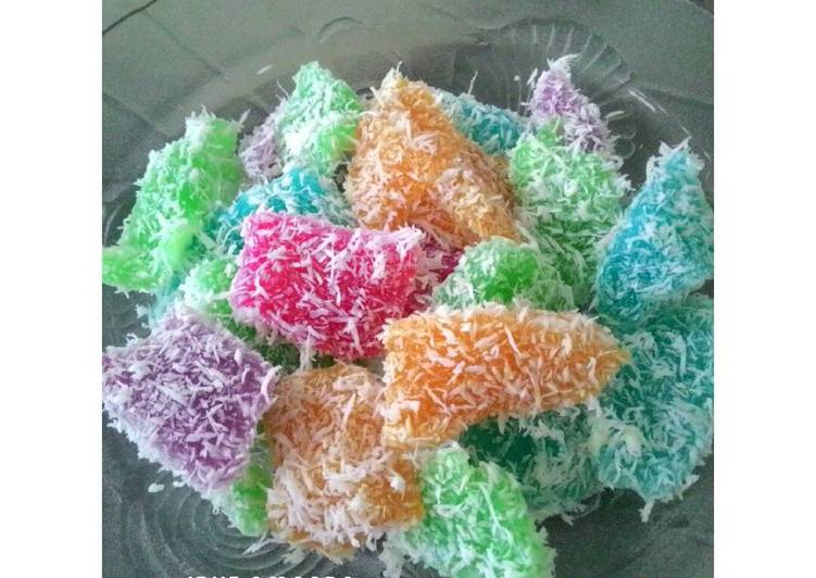 resep makanan LATOK RAINBOW / ongol²