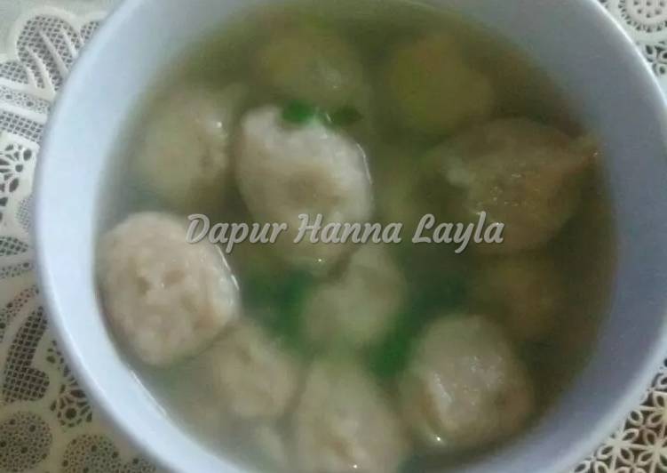 resep Bakso Ikan Tuna??