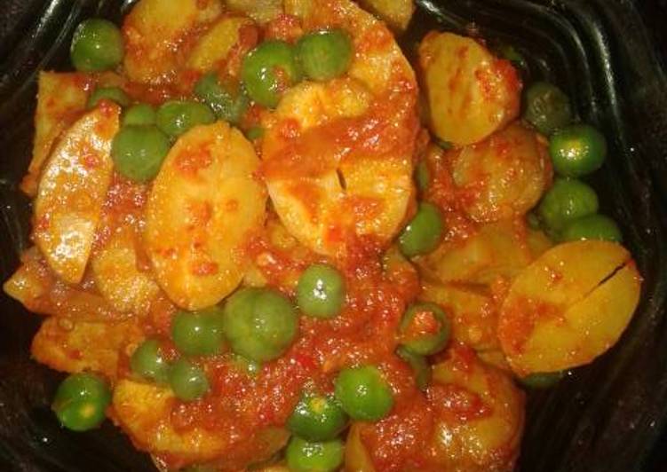 resep makanan # balado jengkol+lenca #