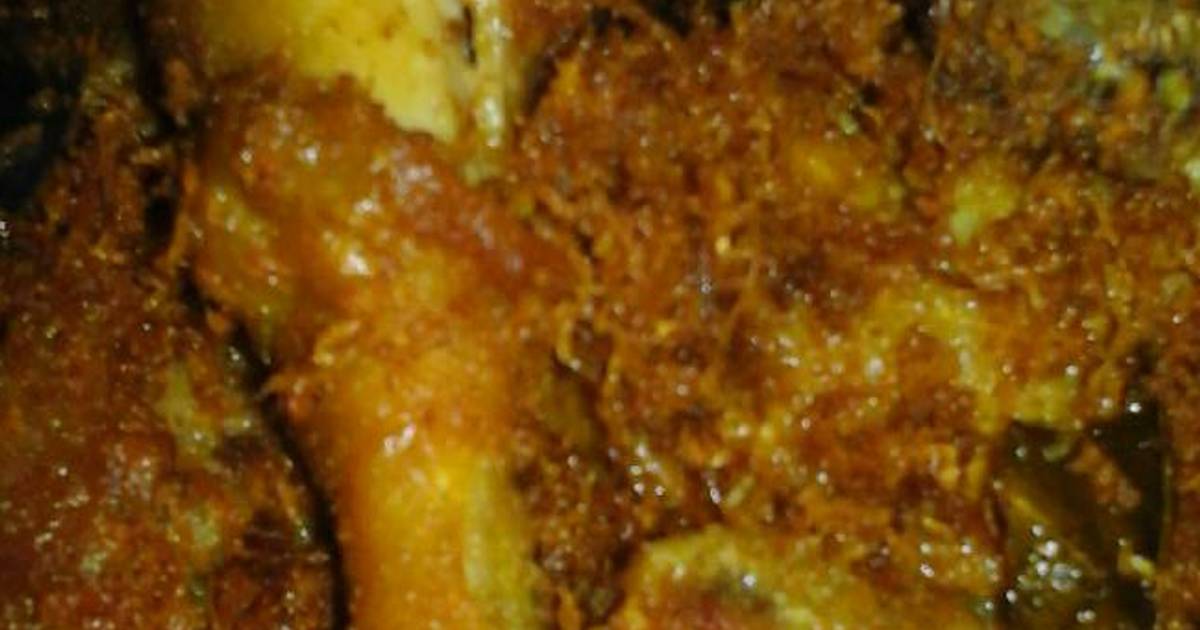 Resep Ayam goreng srundeng klapa mancap ala Ade Nitha