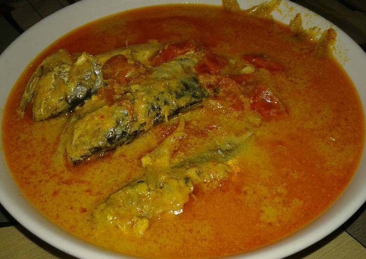 resep Gulai ikan kembung banjar