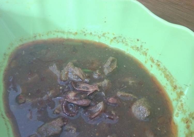 gambar untuk cara membuat Rawon Daging Sapi