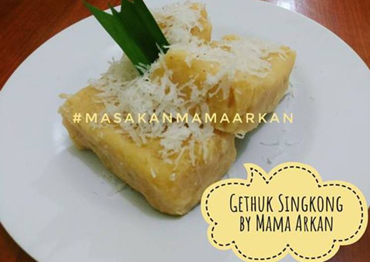 resep masakan Gethuk Singkong