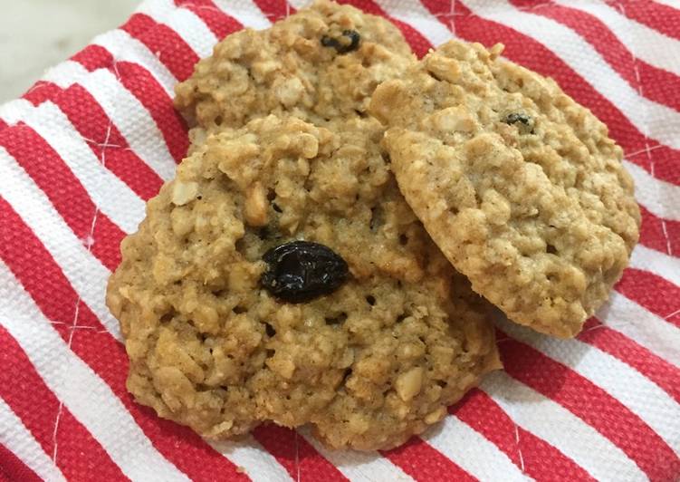 gambar untuk resep Oatmeal cookies with canola oil