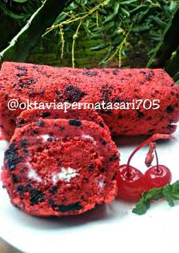 Bolu gulung red velvet *7