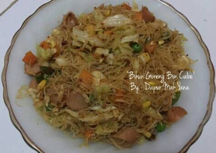 resep lengkap untuk Bihun Goreng Bon Cabe