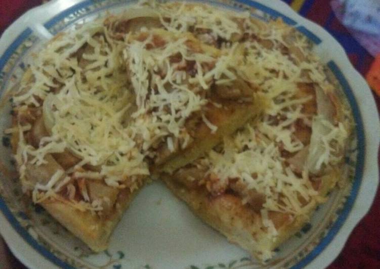 Resep Pizza Magicom Sederhana Kiriman dari Ninda Lestari (Sheza's Mom)