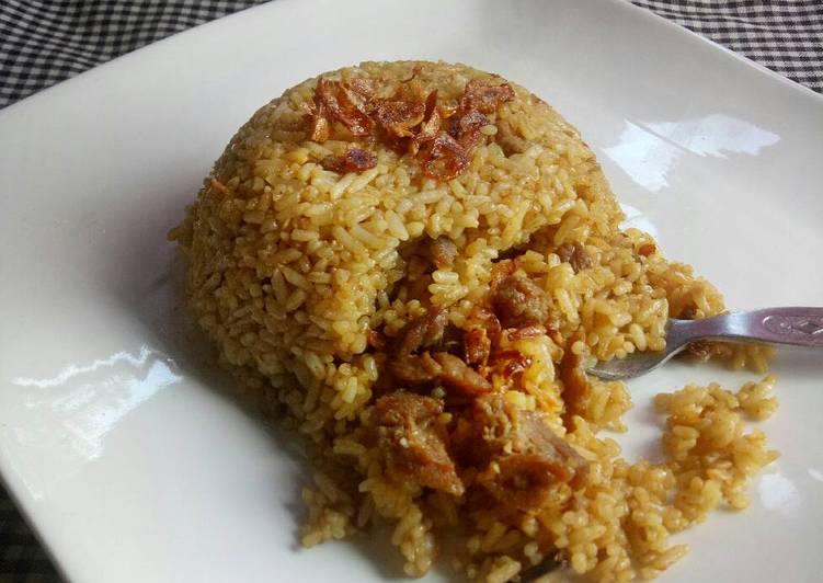 cara membuat Nasi goreng ala arab