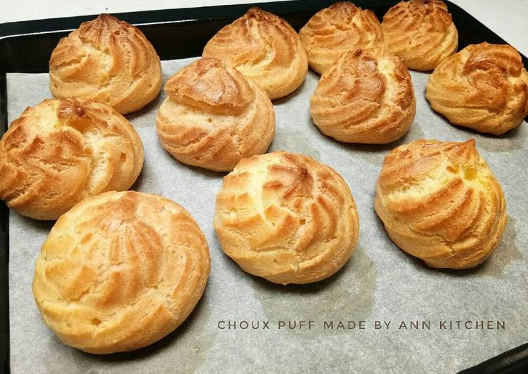 Resep Coux puff (kulit kue sus) Oleh falen ann