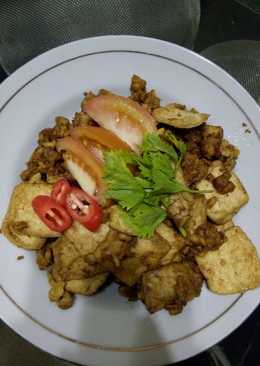 Tempe tahu kecap saus tiram