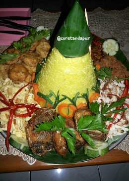 45 resep menghias nasi  kuning  enak dan sederhana Cookpad