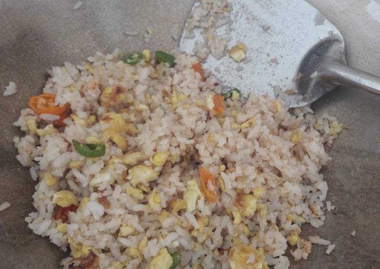 cara membuat Nasi goreng kampung pedas