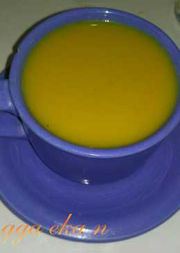 Wedang jahe susu