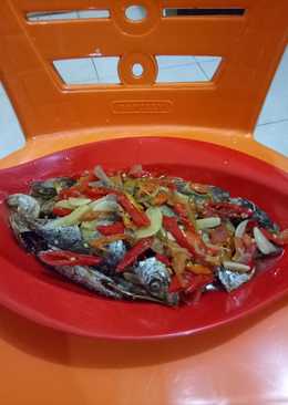 Ikan sarden pedas manis