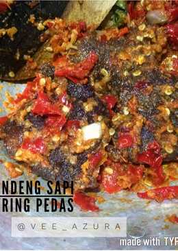 Dendeng Sapi Kering Pedas