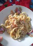 Cara dan bahan membuat fettucine carbonara