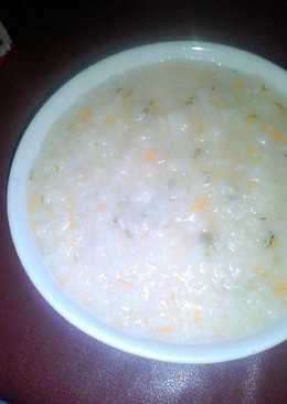 Mpasi bubur nasi sayur ikan nila