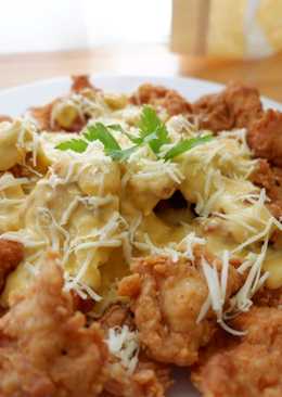 Salted egg chicken / ayam saus telur asin