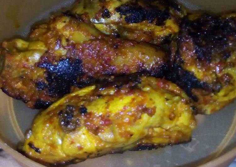 resep Ayam rica2 bakar teflon