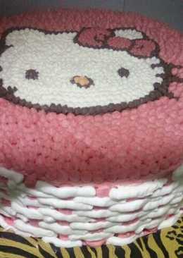 Birthday cake hello kitty