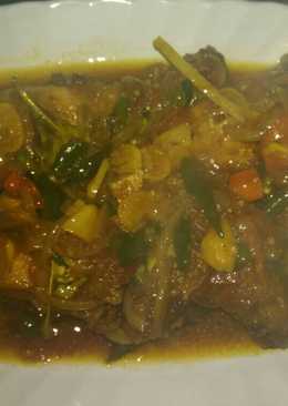 Ayam kecap lombok ijo