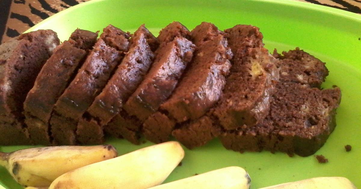  Resep  Brownies  pisang kukus irit  takaran sendok makan 