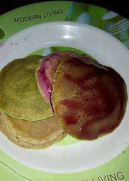 Pancake cinnamon dan pandan