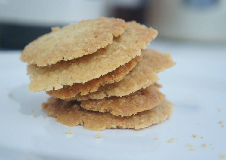 Resep Homemade Oat and Cheese Cookies