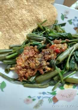 Rujak kangkung