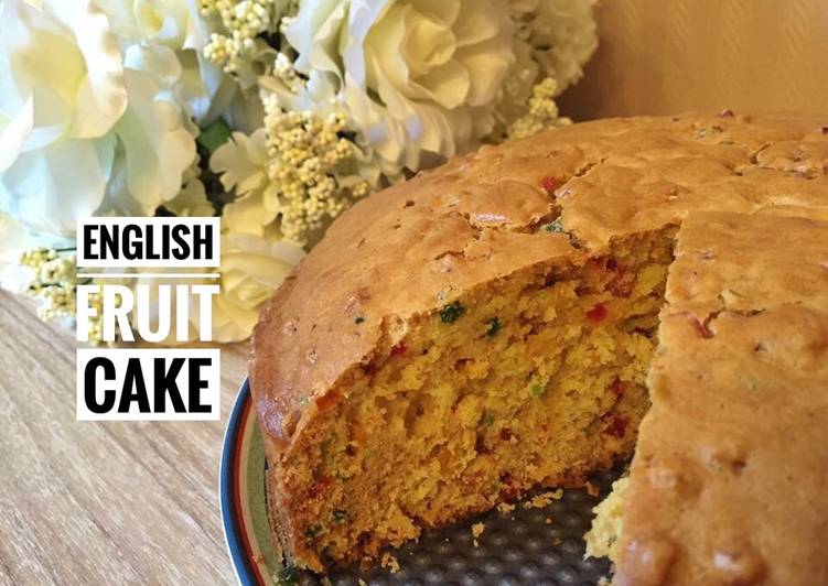 resep makanan English Fruit Cake