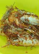 Tumis udang sungai simple
