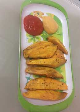 Ubi panggang simple gak pake ribet