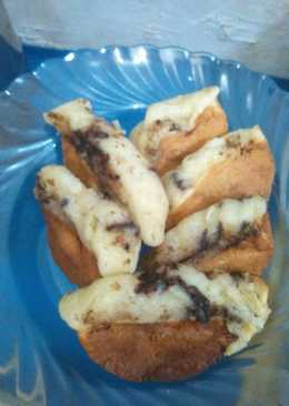 Pukis coklat manis no mixer