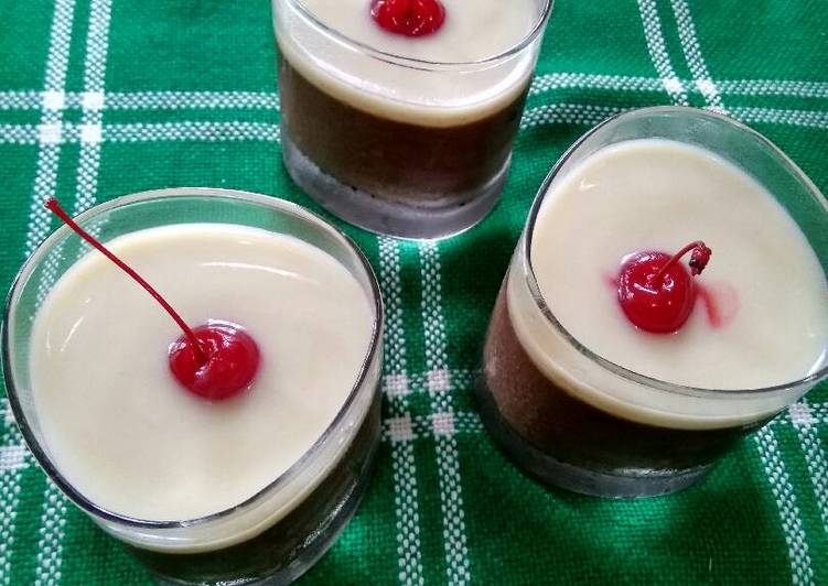 gambar untuk resep makanan Silky Chocolate Pudding