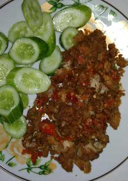 Ayam geprek "Neng barbie"