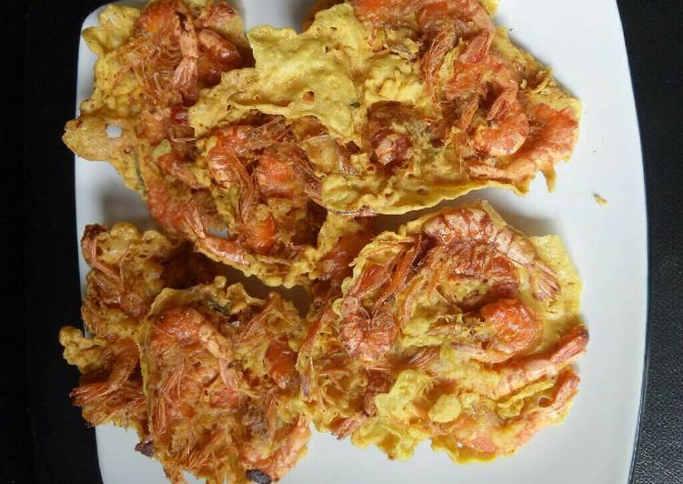 Resep Peyek udang kriuk Kiriman dari Dapur Arin