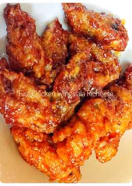 Fire Chicken Wings ala Richeese