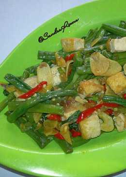 Tumis Tahu Kacang Panjang
