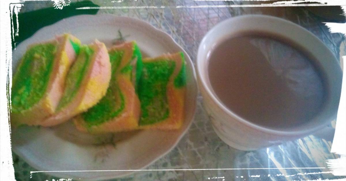 Resep Bolu Kukus Berwarna