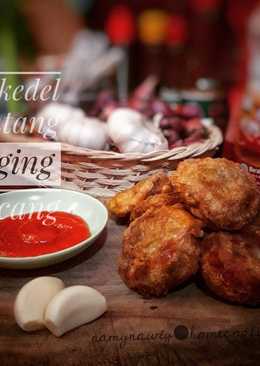 Perkedel kentang daging cincang