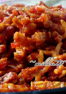9. Tempe Teri Cabe (Balado tempe teri)