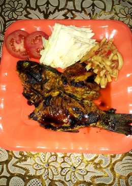 Ikan mas bakar