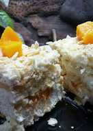 Mango cheese cake dessert